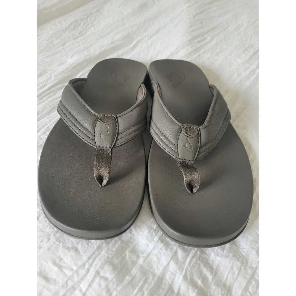Olukai Mens Maha Thong Flip Flops 11 - Picture 1 of 5